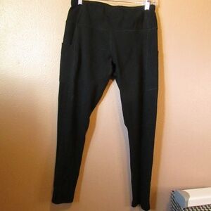 Black Women's Leggings with Pockets